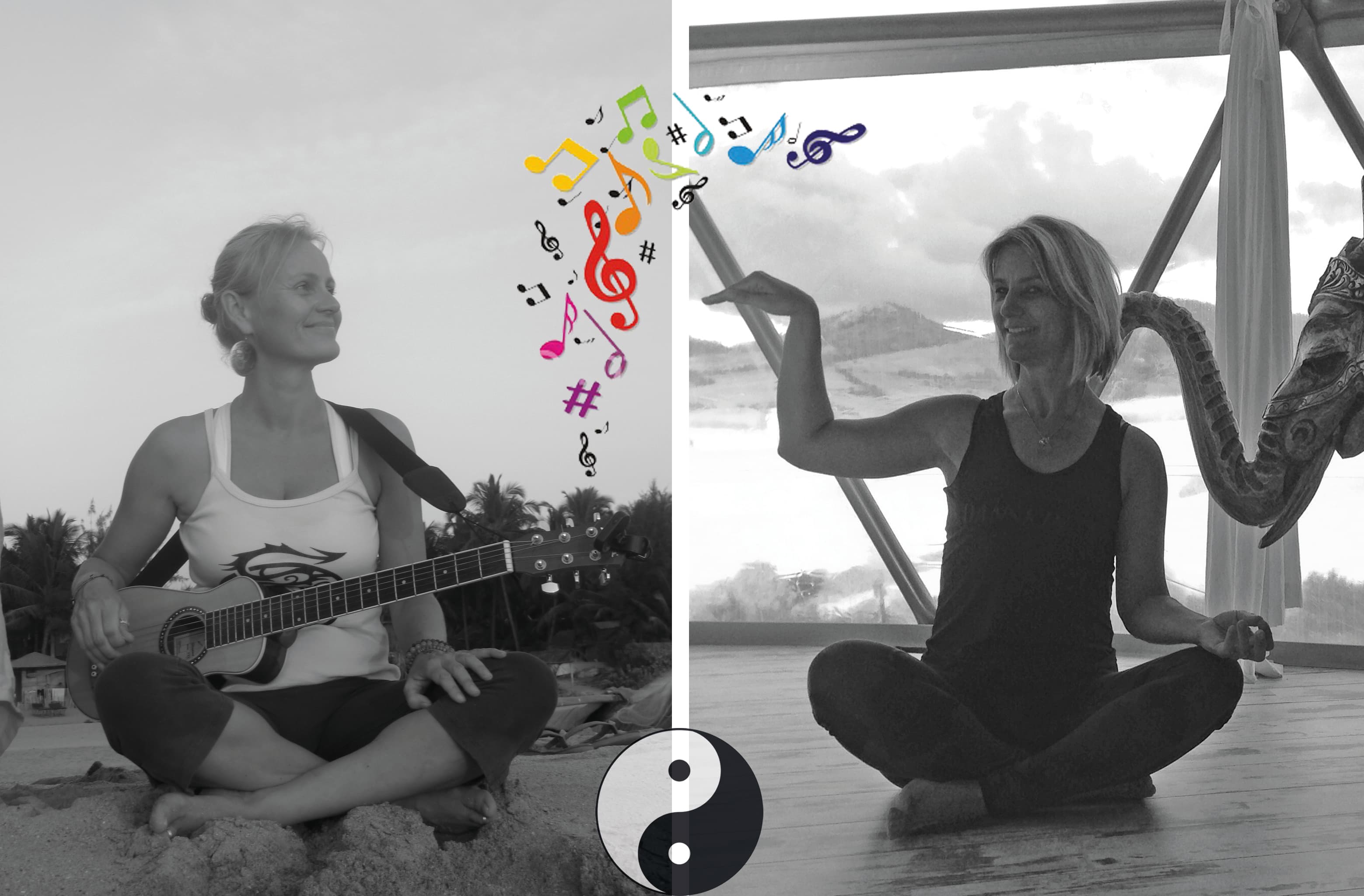 Yin & Yang mit Klang