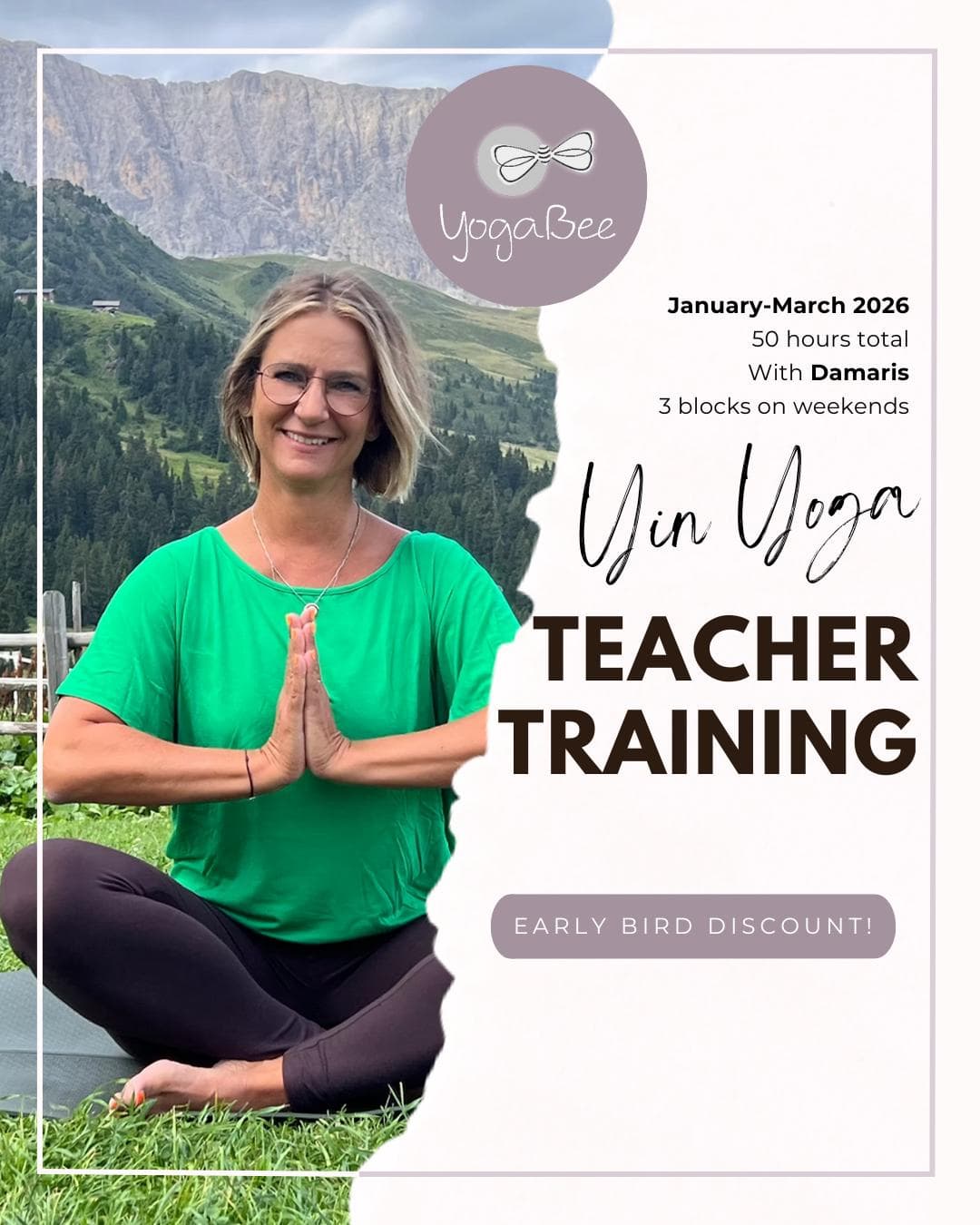 50 Stunde Yin Yoga Lehrerausbildung