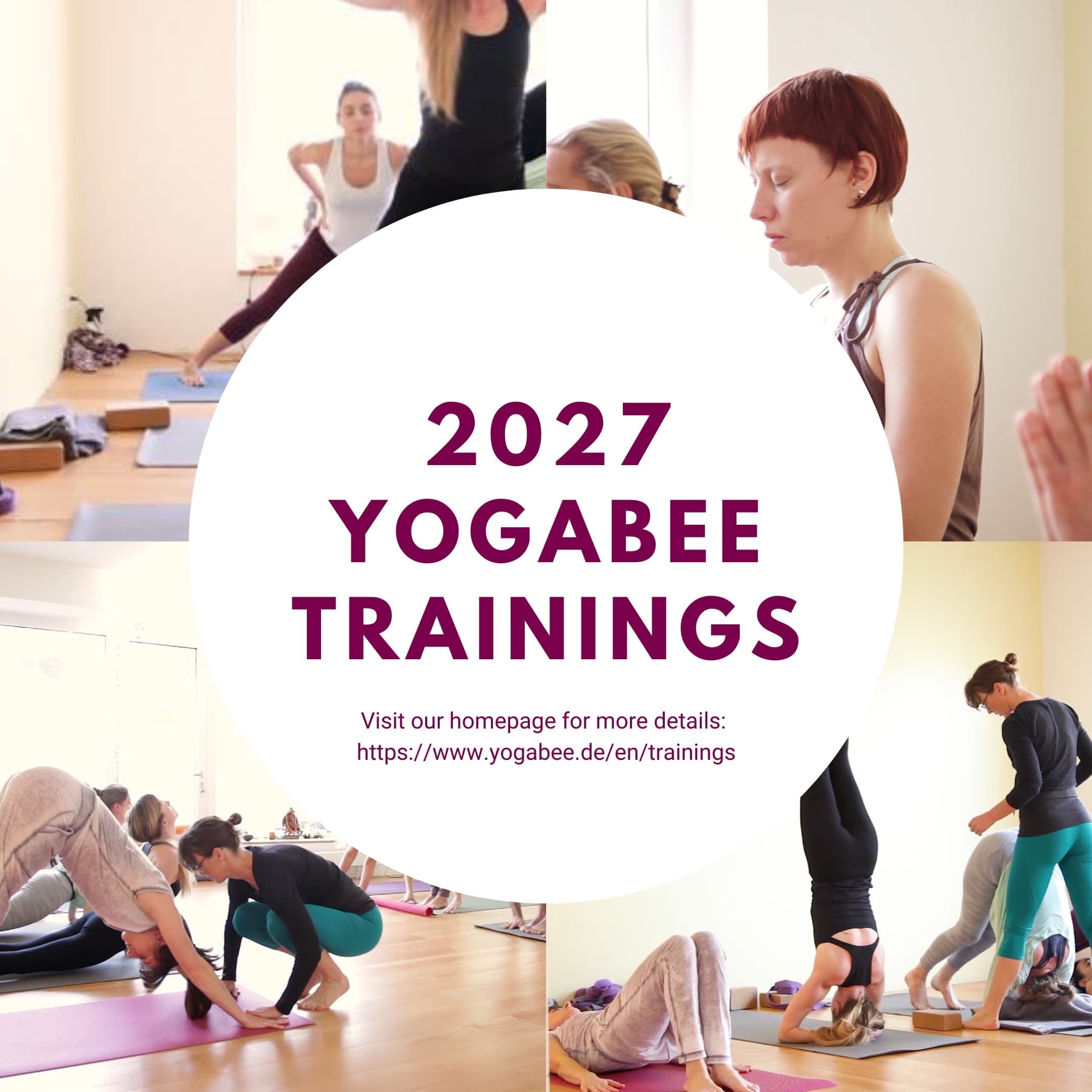 YogaBee-Yogalehrer-Ausbildungen 2027